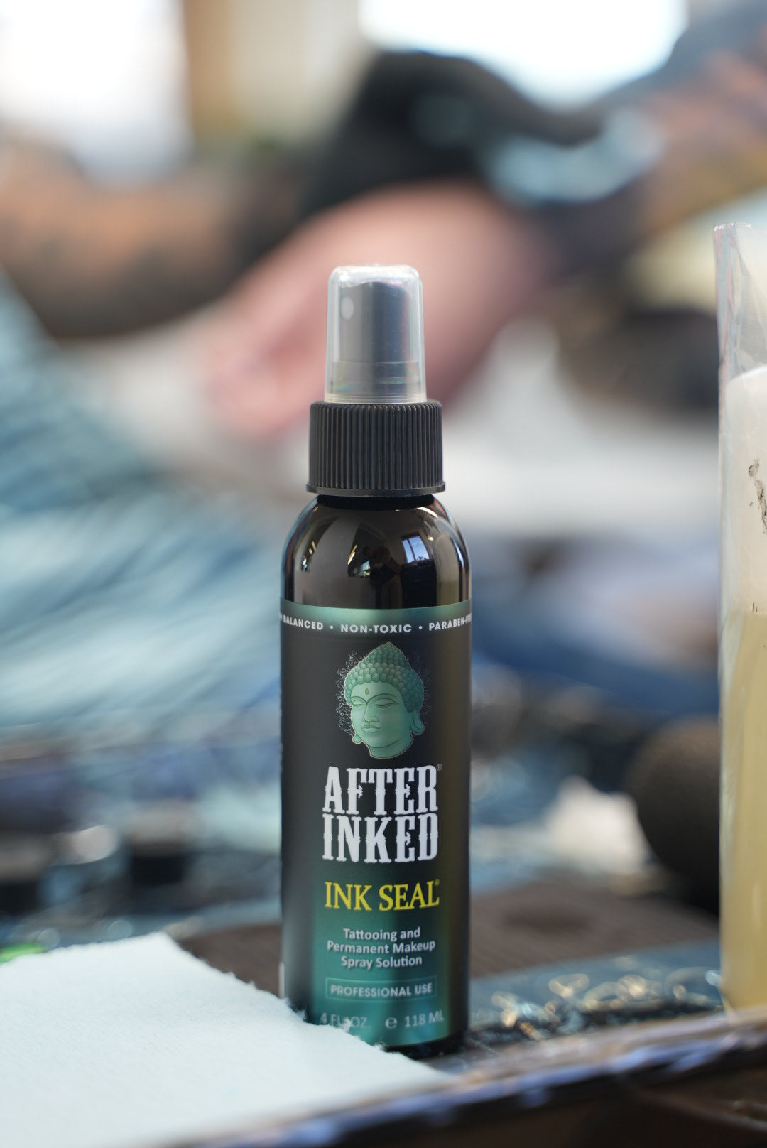 After Inked ink seal spray in a bottle.