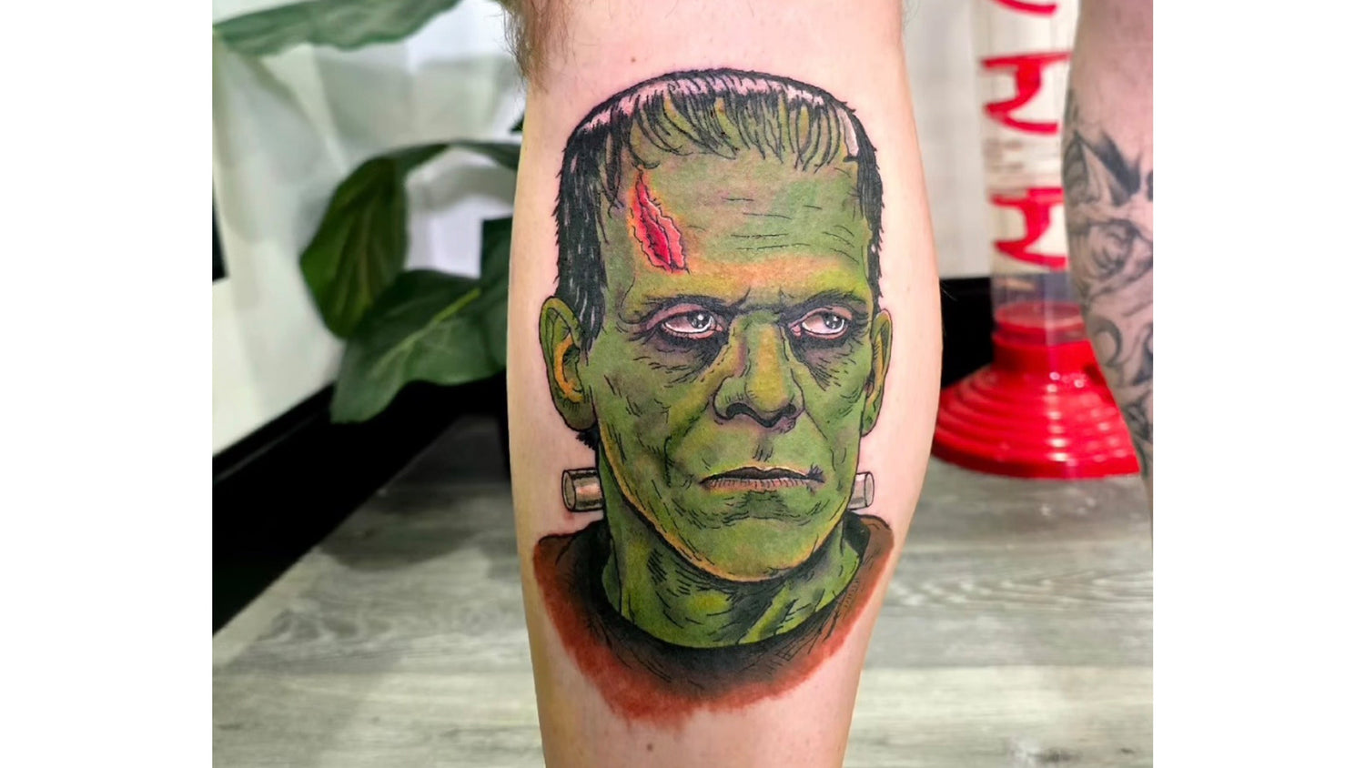 Frankestein tattoo