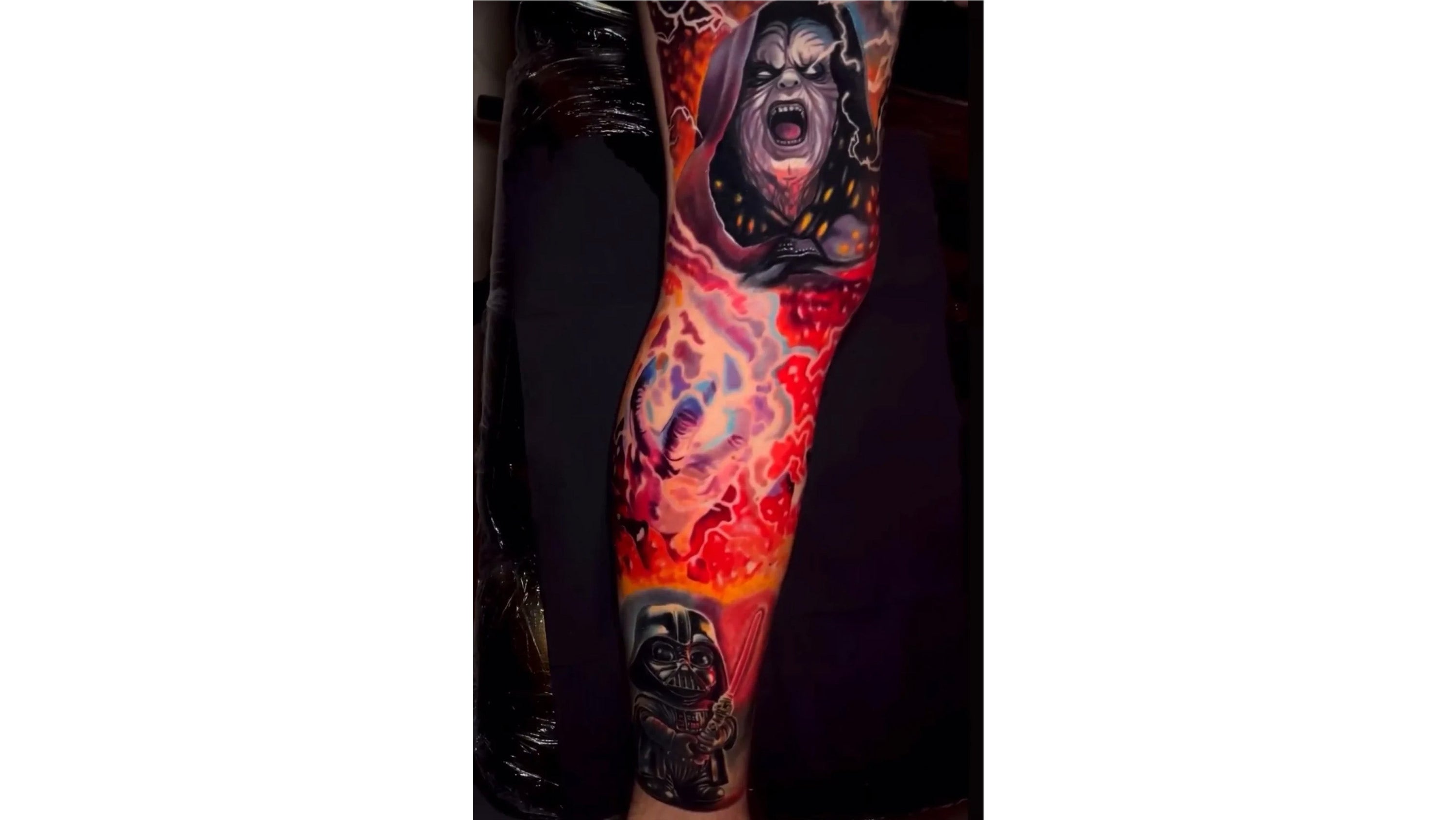 Star Wars tattoo by @castrotattoospr_