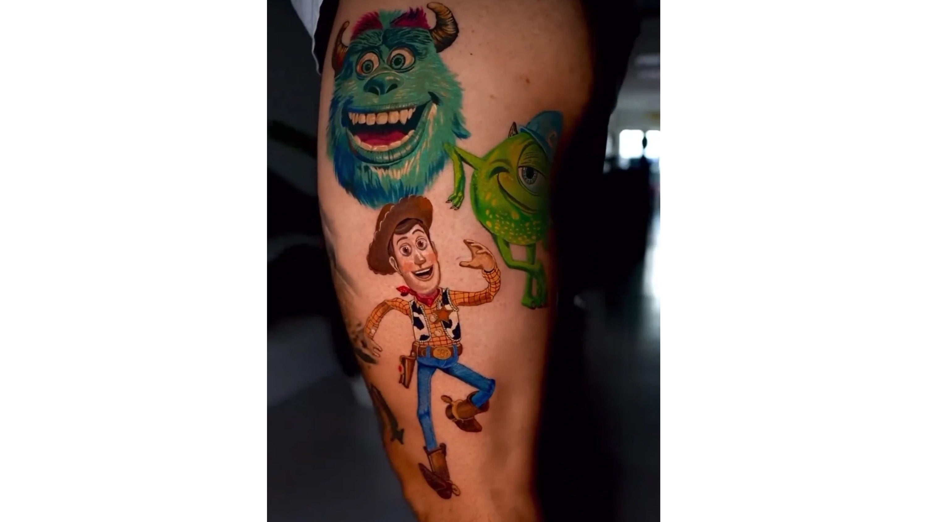 Toy Story tattoo by @locodharma&nbsp;