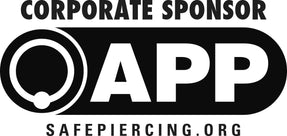 APP. Alliance of professional piercers. corporate sponsor.