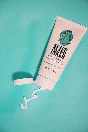 Tattoo moisturizer and aftercare lotion by After Inked