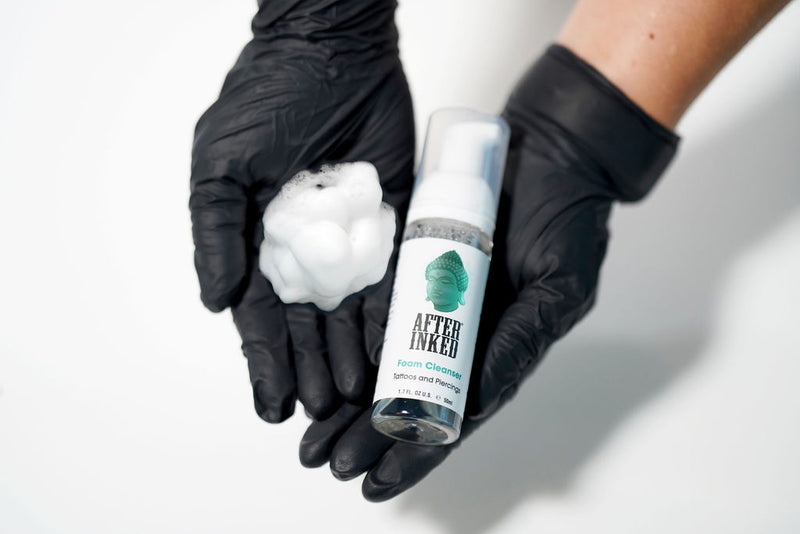After Inked tattoo foam cleanser soap