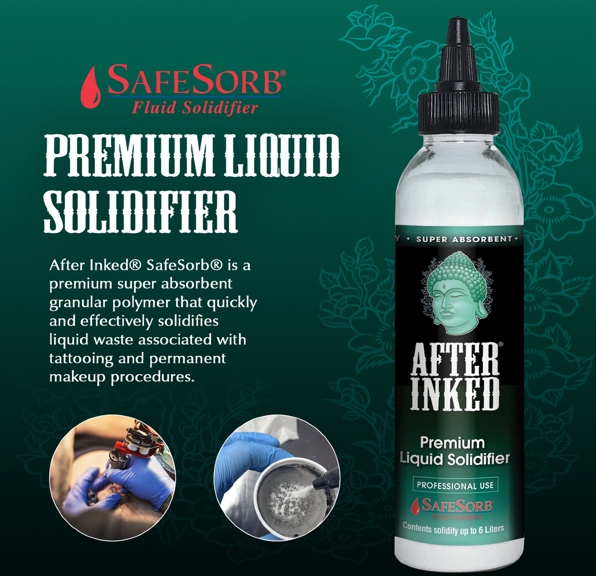 Safesorb premium liquid solidifier