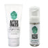 After Inked Tattoo Aftercare Lotion 3oz tube next to the Foam Cleanser 1.7oz bottle