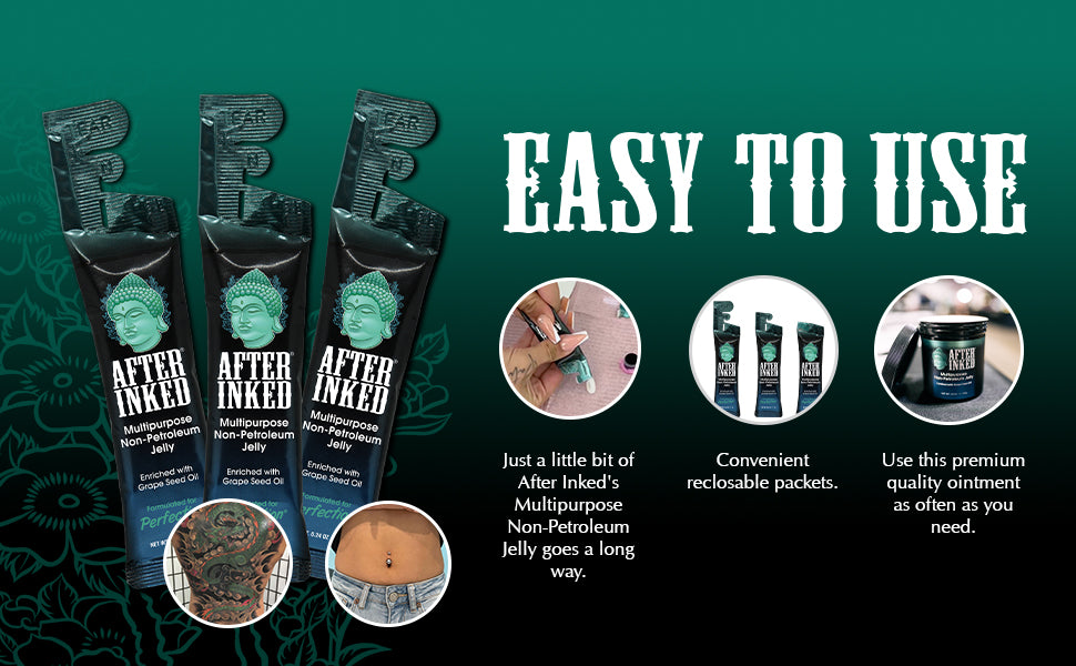 After Inked multipurpose NPJ goes a long way.